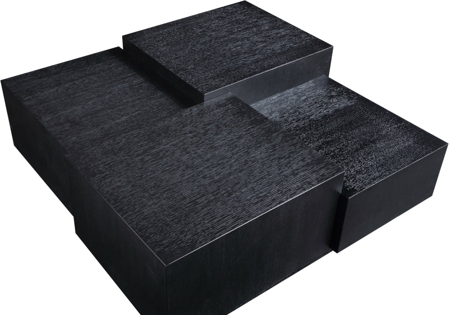 Mateo Coffee Table in Black from Meridian - Luna Furniture