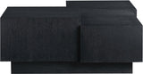 Mateo Coffee Table in Black from Meridian - Luna Furniture