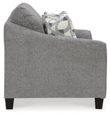 Mathonia Smoke Loveseat - 5190335