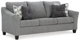 Mathonia Smoke Queen Sofa Sleeper - 5190339