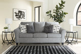 Mathonia Sofa, Loveseat, Chair and Ottoman in Smoke - PKG015449