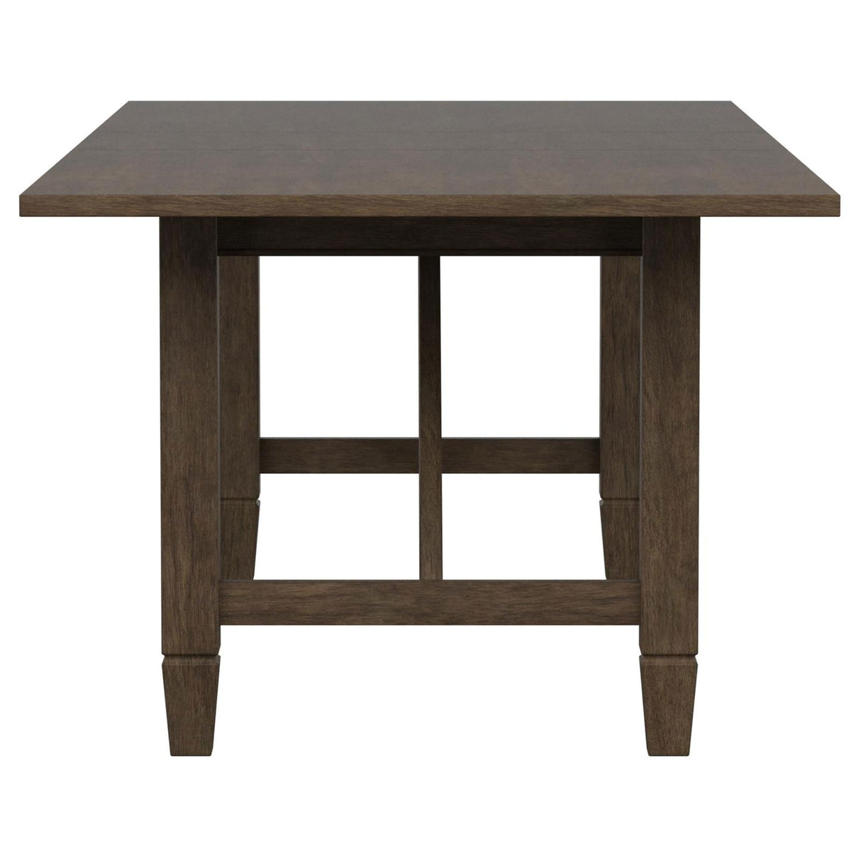 Matisse Rectangular Dining Table with 18" Removable Extension Leaf Brown from Coaster - Luna Furniture