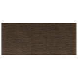 Matisse Rectangular Dining Table with 18" Removable Extension Leaf Brown from Coaster - Luna Furniture