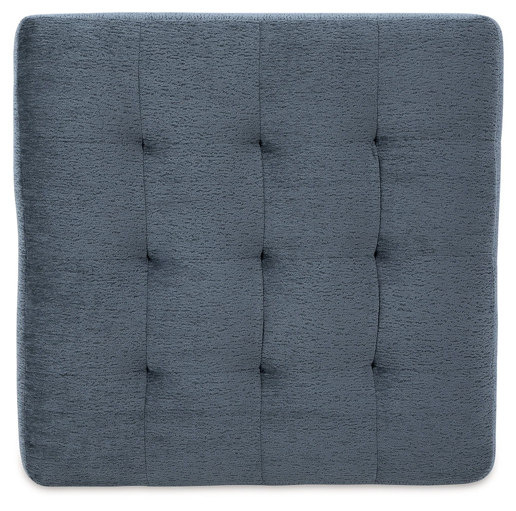 Maxon Place Navy Oversized Accent Ottoman - 3300308