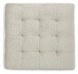 Maxon Place Stone Oversized Accent Ottoman from Ashley - Luna Furniture