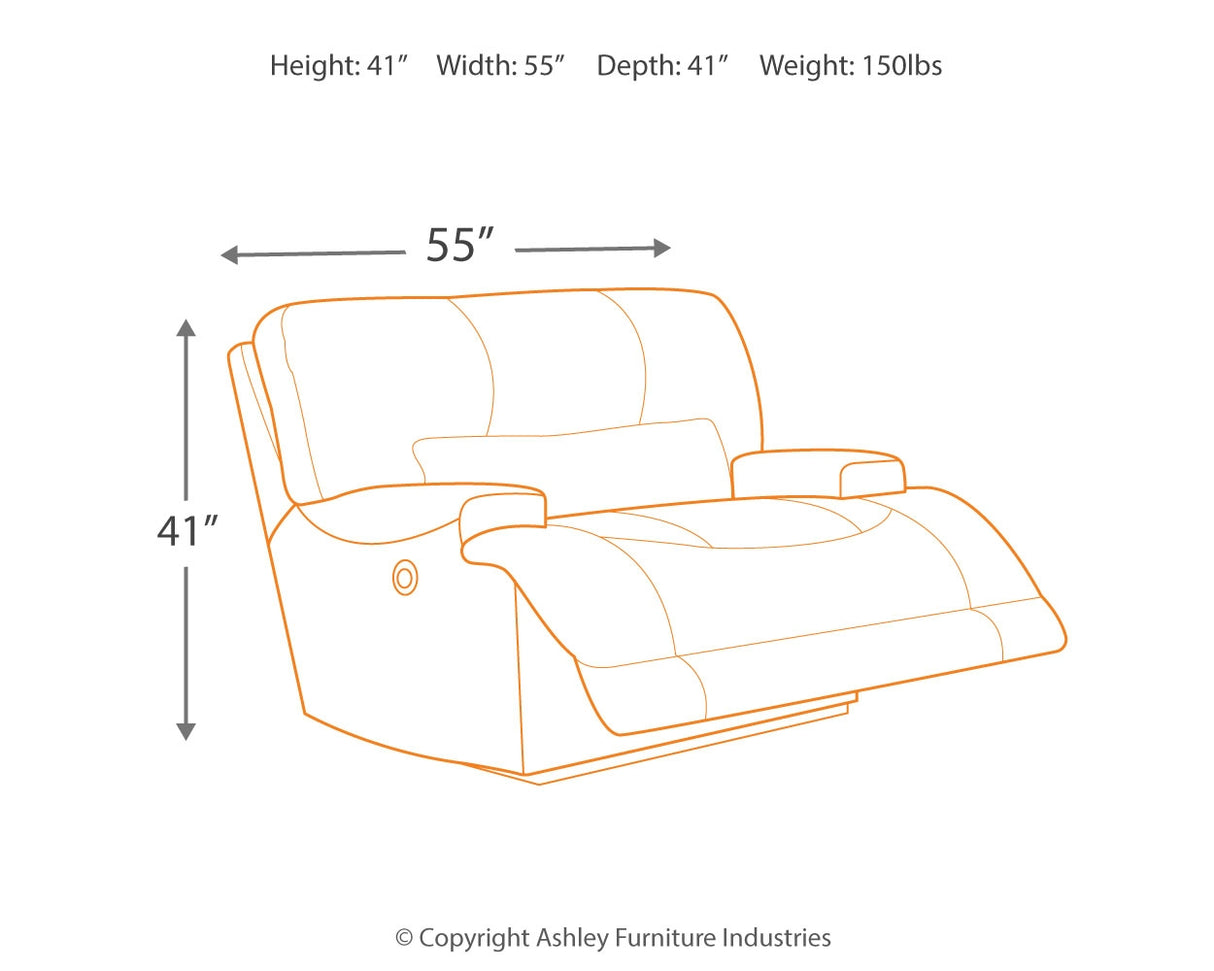 McCaskill Sofa, Loveseat and Recliner in Gray - PKG016181