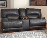 McCaskill Sofa, Loveseat and Recliner in Gray - PKG016181