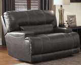 McCaskill Sofa, Loveseat and Recliner in Gray - PKG016181