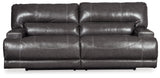 McCaskill Sofa, Loveseat and Recliner in Gray - PKG016181