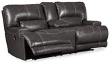 McCaskill Sofa, Loveseat and Recliner in Gray - PKG016181