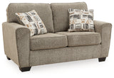 McCluer Sofa and Loveseat in Mocha - PKG011023