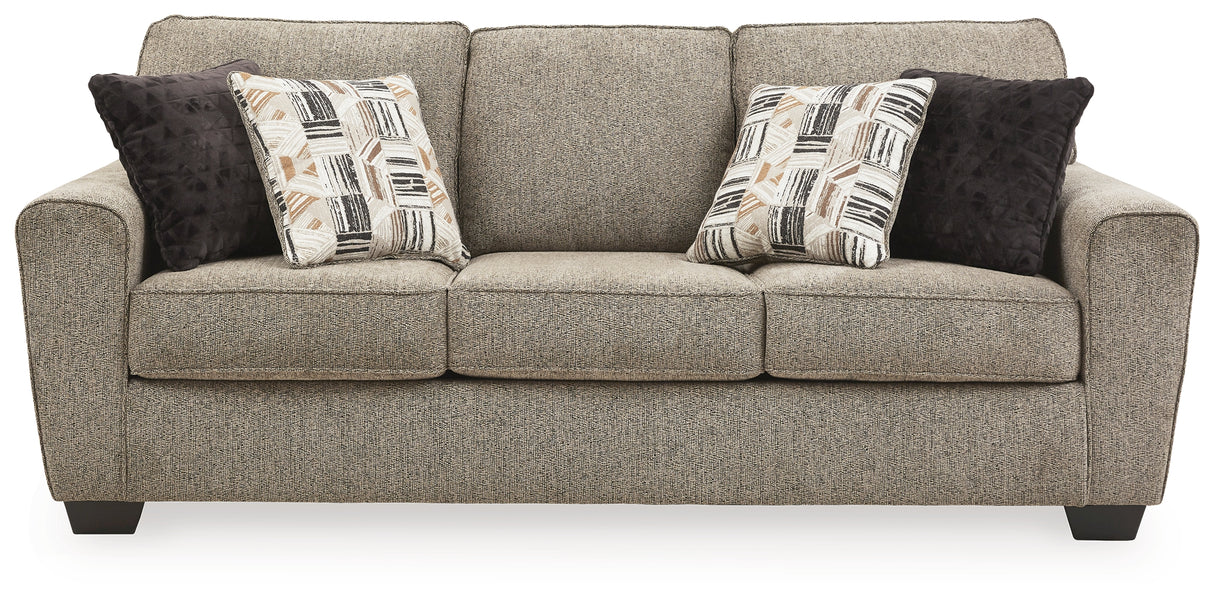 McCluer Sofa, Loveseat and Chair in Mocha - PKG011024