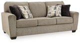 McCluer Sofa, Loveseat and Chair in Mocha - PKG011024