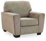 McCluer Sofa, Loveseat and Chair in Mocha - PKG011024