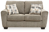 McCluer Sofa, Loveseat and Chair in Mocha - PKG011024