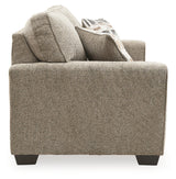 McCluer Sofa, Loveseat, Chair and Ottoman in Mocha - PKG011025