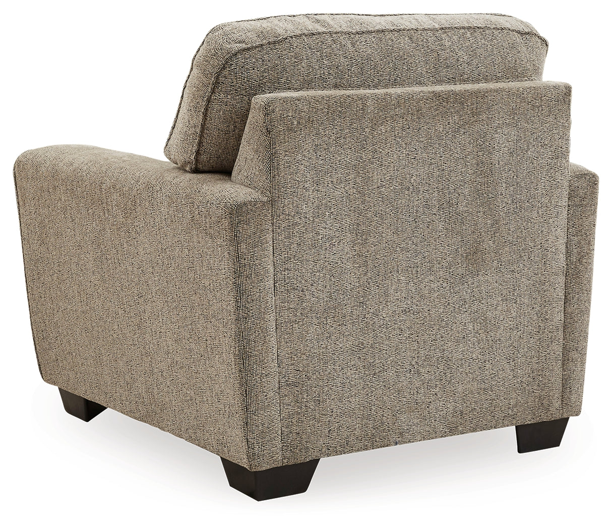 McCluer Sofa, Loveseat, Chair and Ottoman in Mocha - PKG011025