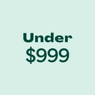 Under $999