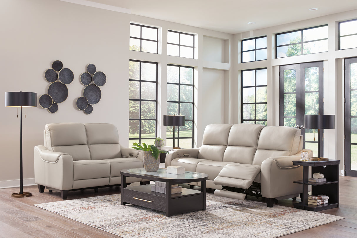 Mercomatic Sofa and Loveseat in Gray - PKG018558