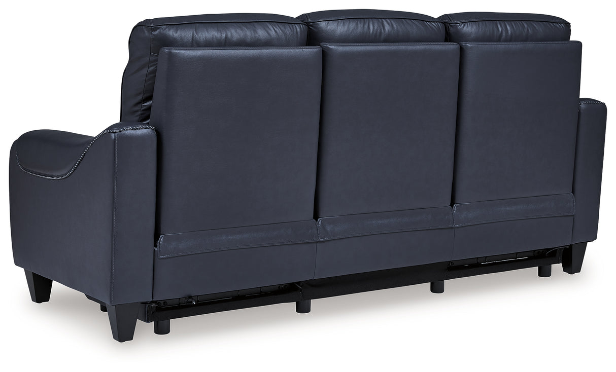 Mercomatic Sofa, Loveseat and Recliner in Ocean - PKG018557