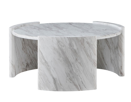 Merino Faux-Marble Cocktail Table Top from Steve Silver - Luna Furniture