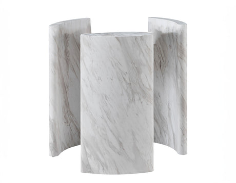 Merino Faux-Marble End Table Base from Steve Silver - Luna Furniture