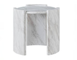 Merino Faux-Marble End Table Base from Steve Silver - Luna Furniture