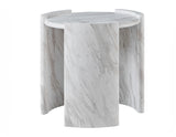 Merino Faux-Marble End Table Base from Steve Silver - Luna Furniture