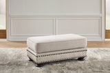 Merrimore Chair and Ottoman in Linen - PKG015494