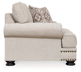 Merrimore Chair and Ottoman in Linen - PKG015494