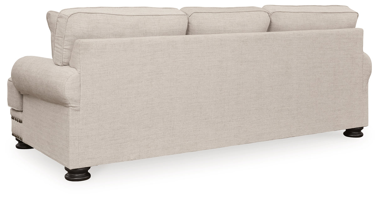 Merrimore Sofa, Loveseat, Chair and Ottoman in Linen from Ashley - Luna Furniture