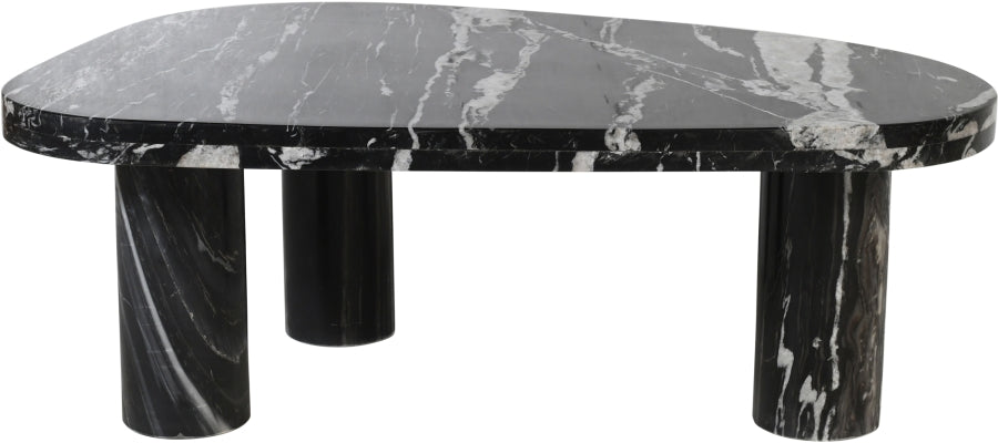 Messina Coffee Table in Black from Meridian - Luna Furniture