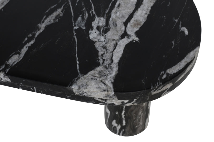 Messina Coffee Table in Black from Meridian - Luna Furniture