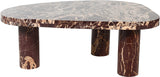 Messina Coffee Table in Burgundy from Meridian - Luna Furniture