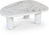 Messina Coffee Table in White from Meridian - Luna Furniture