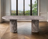 Messina Dining Table in Brown from Meridian - Luna Furniture