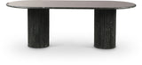 Messina Dining Table in Green from Meridian - Luna Furniture