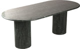 Messina Dining Table in Green from Meridian - Luna Furniture