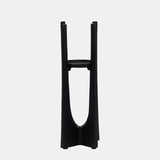 Metal, 12" Pillar Candle Holder, Black from Sagebrook Home - Luna Furniture