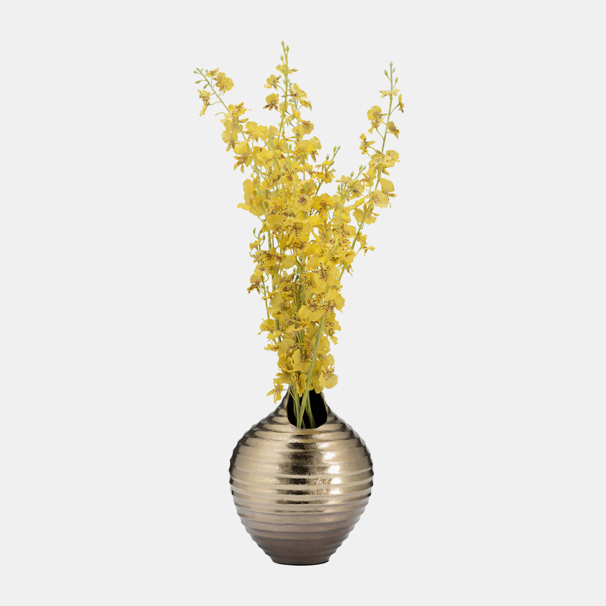 Metal,12",shell Like Vase,gold from Sagebrook Home - Luna Furniture