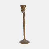 Metal, 15" 2 Taper Candelabra, Gold from Sagebrook Home - Luna Furniture