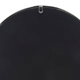 Metal, 24"h, Mirror With Man Deco, Black - 16588-01