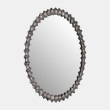 Metal,29",ring Texture Mirror,brushed Nickel - 17434