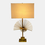 Metal 31" Rays Table Lamp, Gold from Sagebrook Home - Luna Furniture