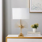 Metal 31" Rays Table Lamp, Gold from Sagebrook Home - Luna Furniture