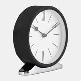 Metal,7"h,candid Table Clock,white/black from Sagebrook Home - Luna Furniture