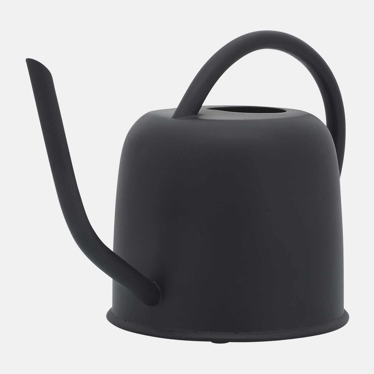 Metal 7"h Watering Can, Black from Sagebrook Home - Luna Furniture