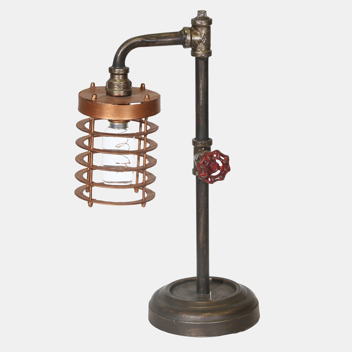 Metal, Pipe Bo Table Lamp from Sagebrook Home - Luna Furniture