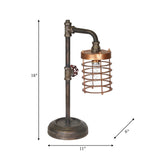 Metal, Pipe Bo Table Lamp from Sagebrook Home - Luna Furniture