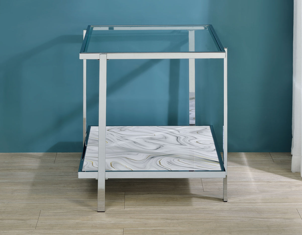 Mika End Table from Steve Silver - Luna Furniture